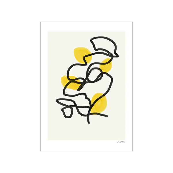 Lemons — Art print by The Poster Club x Lisa Wirenfelt from Poster & Frame