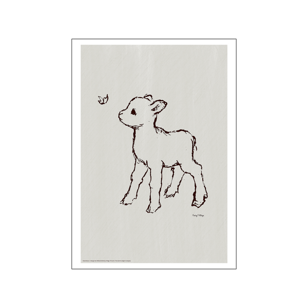 Little Lamb - Noisy Village — Art print by Astrid Lindgren from Poster & Frame