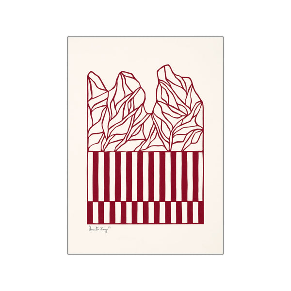 Stripes No 01 — Art print by The Poster Club x Little Detroit from Poster & Frame