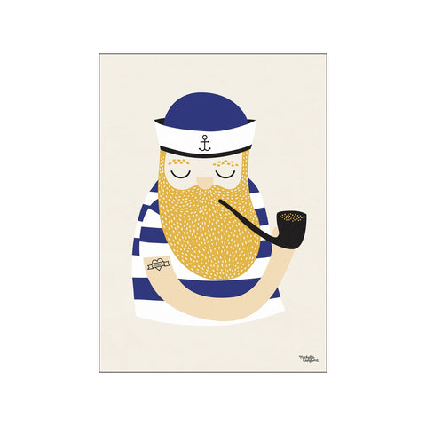 Little sailor — Art print by Michelle Carlslund - Kids from Poster & Frame