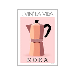 Livin' La Vida Moka — Art print by ByKammille from Poster & Frame