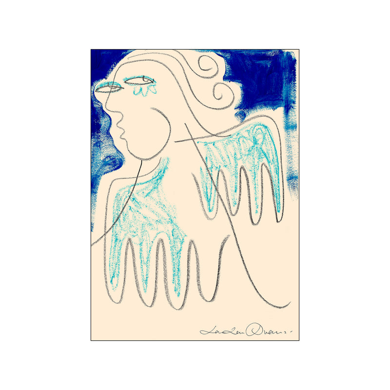Guardian Angel — Art print by TPC x LouLou Avenue from Poster & Frame