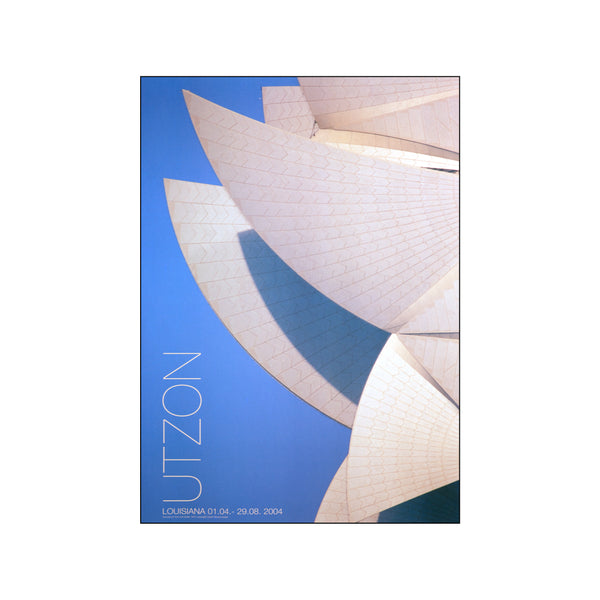 Jorn Utzon - Sydney Opera House - Sunrise on the roof shells 1972 - David Moore — Art print by Louisiana from Poster & Frame