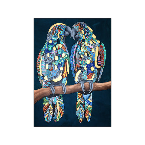 Lovebirds — Art print by Vadim R from Poster & Frame