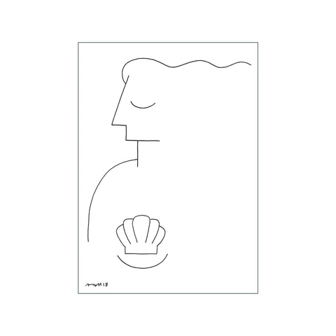 Lover Of The Sea — Art print by Augusto B. M. from Poster & Frame