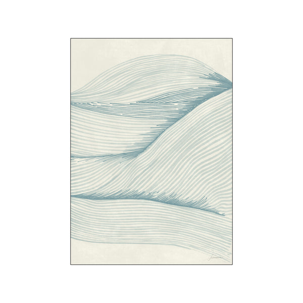 Ocean in Lines 02 — Art print by Lucrecia Caporale from Poster & Frame