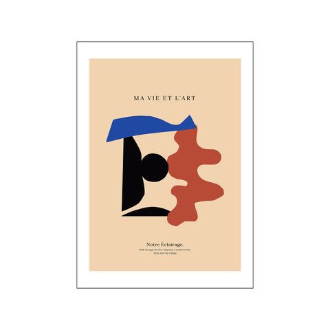 My life and art — Art print by The Poster Club x Lucrecia Rey Caro from Poster & Frame