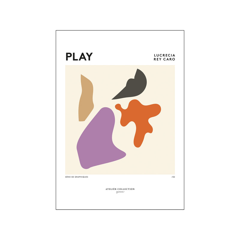 Play — Art print by The Poster Club x Lucrecia Rey Caro from Poster & Frame