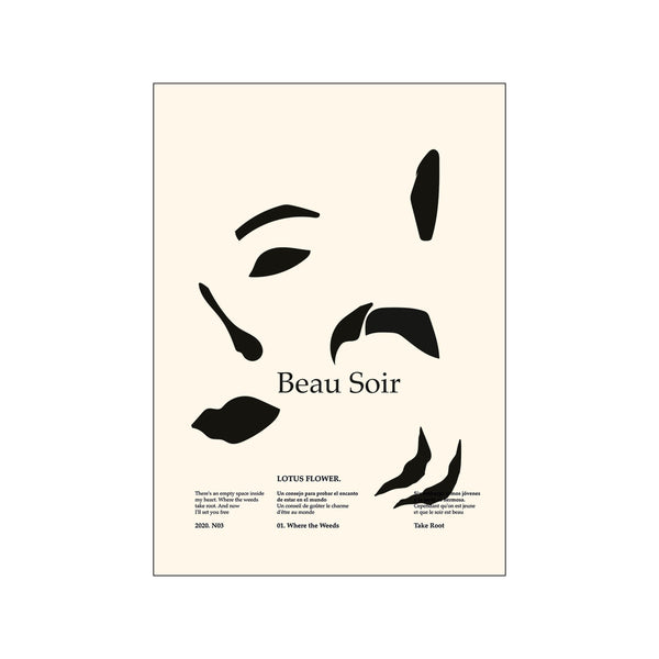 Beau Soir — Art print by The Poster Club x Lucrecia Rey Caro from Poster & Frame