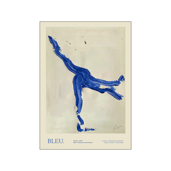 Bleu — Art print by The Poster Club x Lucrecia Rey Caro from Poster & Frame
