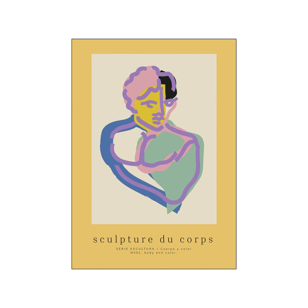 Corps Series — Art print by The Poster Club x Lucrecia Rey Caro from Poster & Frame