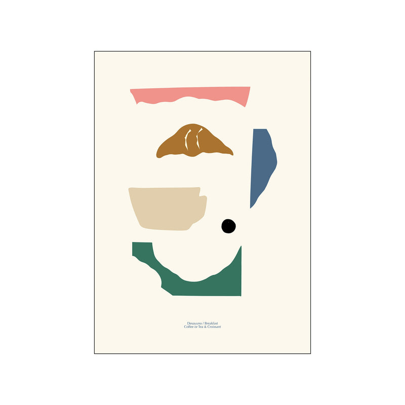 Desayno — Art print by The Poster Club x Lucrecia Rey Caro from Poster & Frame