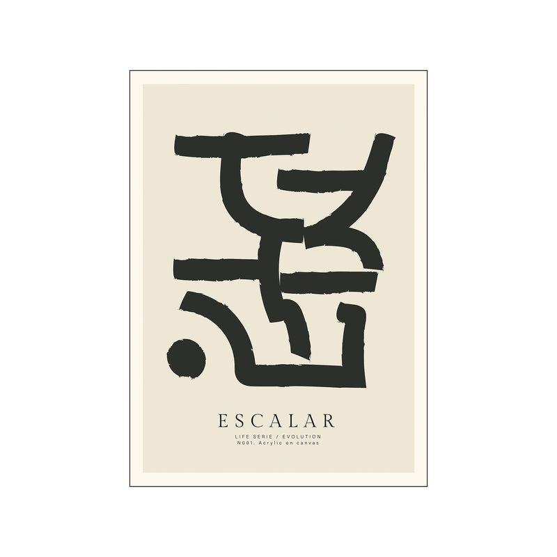 Escalar — Art print by The Poster Club x Lucrecia Rey Caro from Poster & Frame