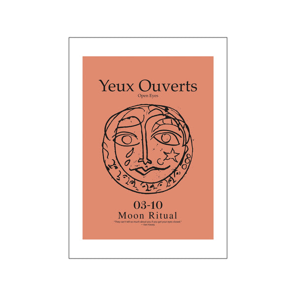 Yeux — Art print by The Poster Club x Lucrecia Rey Caro from Poster & Frame