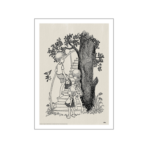 Luch in the Tree - Lotta — Art print by Astrid Lindgren from Poster & Frame
