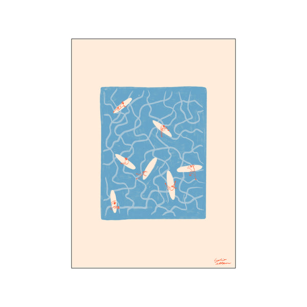 Surf — Art print by Lydia Ellen Design from Poster & Frame