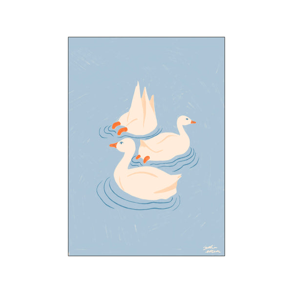 Ducks — Art print by Lydia Ellen Design from Poster & Frame