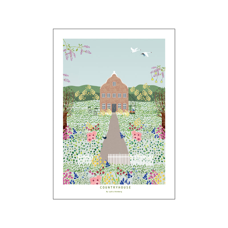 Country House — Art print by Lydia Wienberg from Poster & Frame