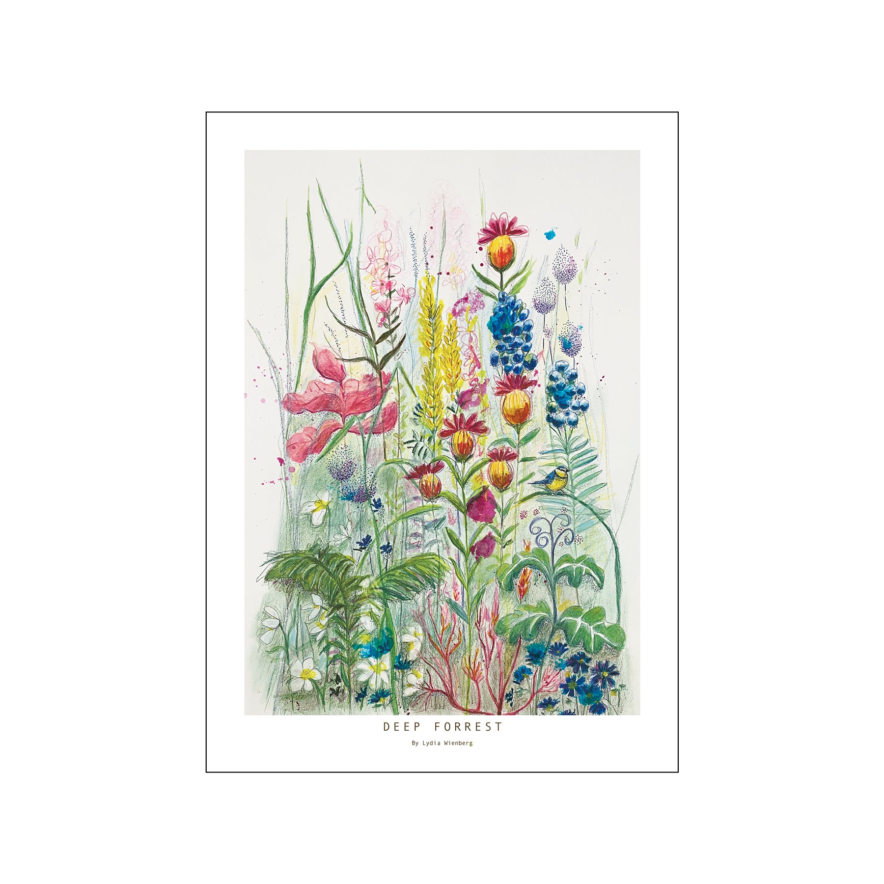 Threadbare Deep Forrest Deep Forest – Poster & Frame Art Group