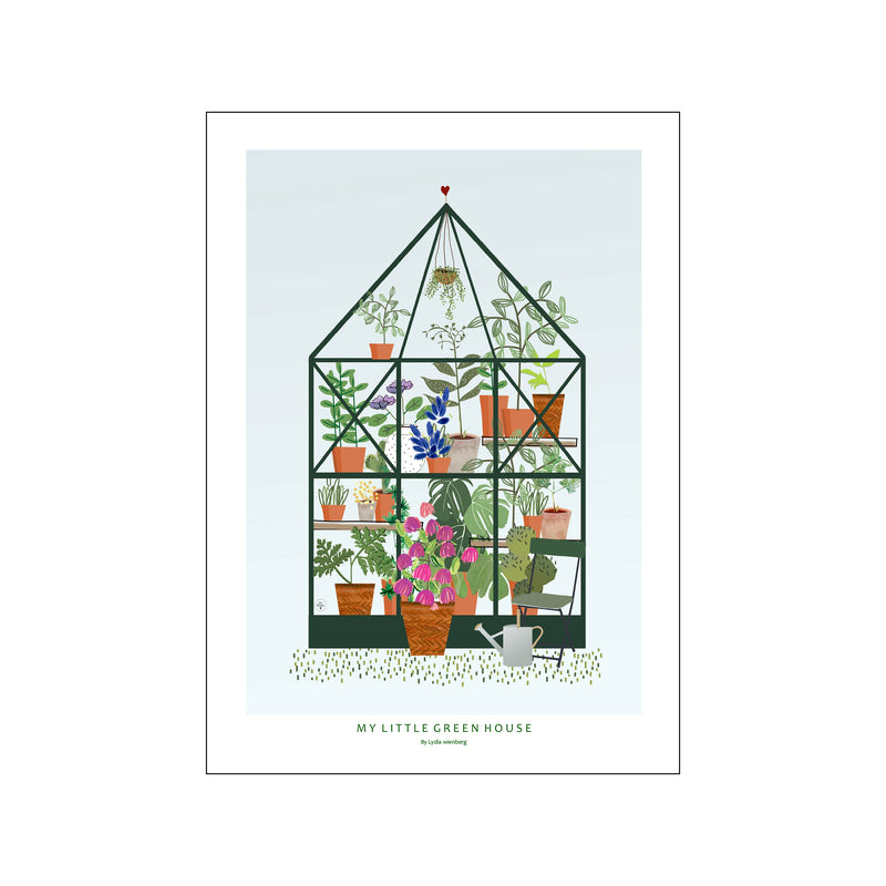 My Little Greenhouse — Art print by Lydia Wienberg from Poster & Frame