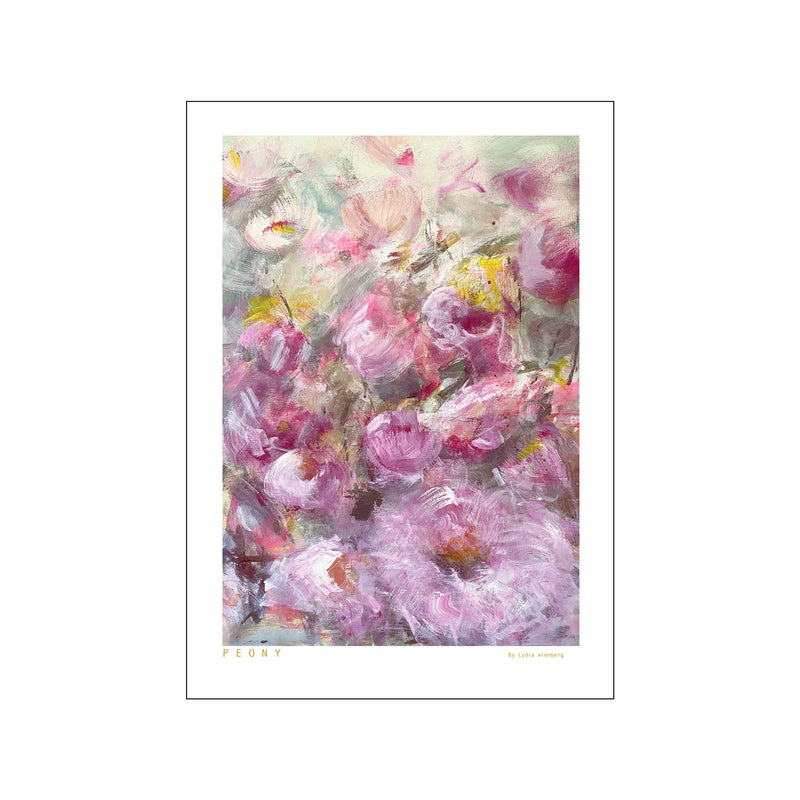 Peony — Art print by Lydia Wienberg from Poster & Frame
