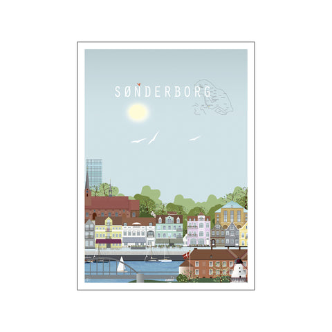 Sønderborg — Art print by Lydia Wienberg from Poster & Frame