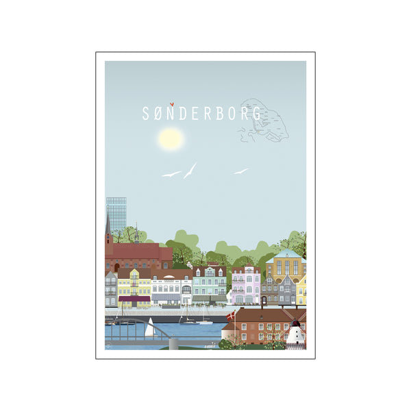 Sønderborg — Art print by Lydia Wienberg from Poster & Frame