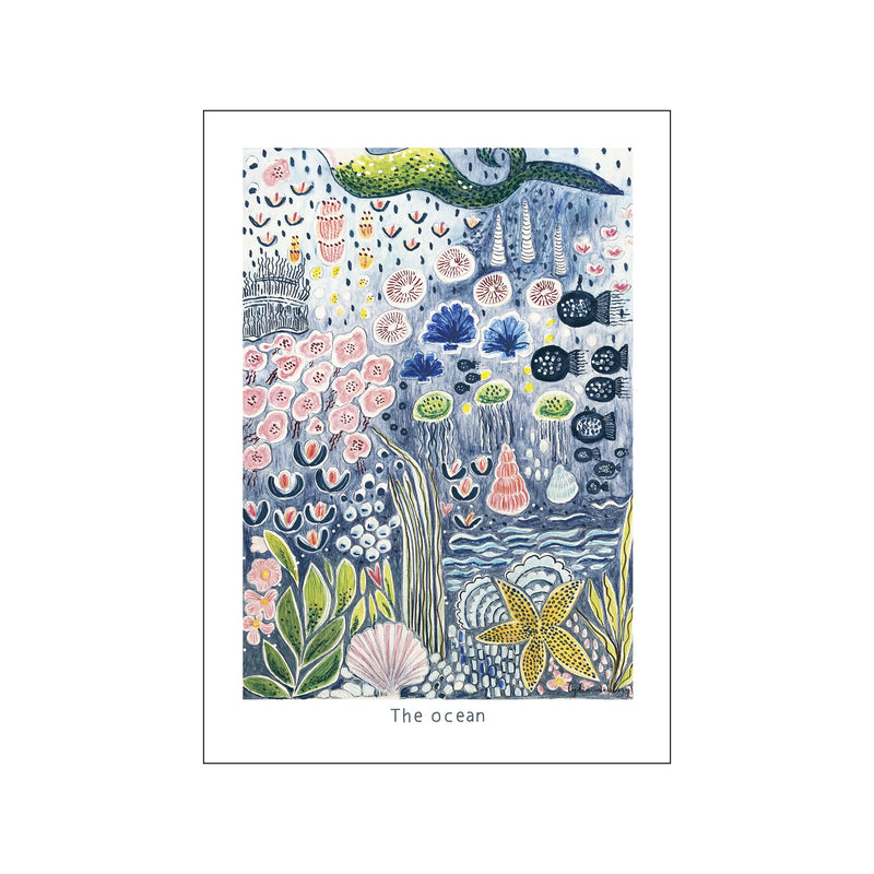 The Ocean — Art print by Lydia Wienberg from Poster & Frame