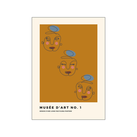 Musée D'Art No. 1 — Art print by Pluma Posters from Poster & Frame