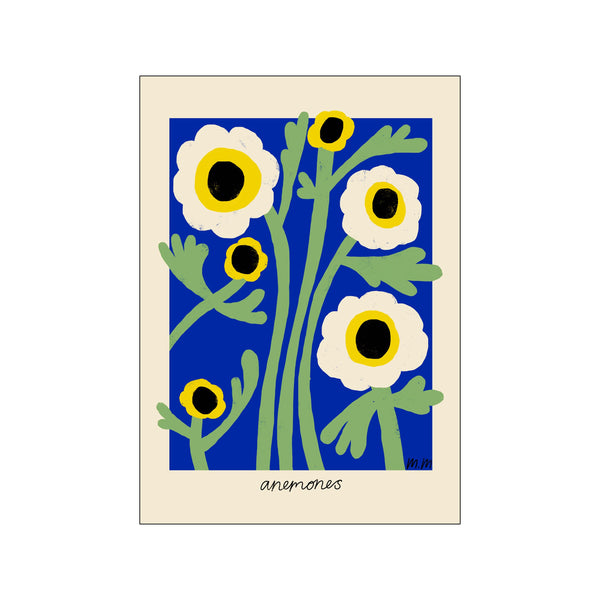 Yellow Anemones — Art print by The Poster Club x Madelen Möllard from Poster & Frame
