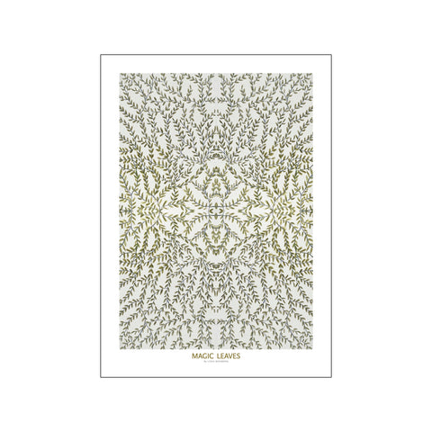 Magic Leaves — Art print by Lydia Wienberg from Poster & Frame