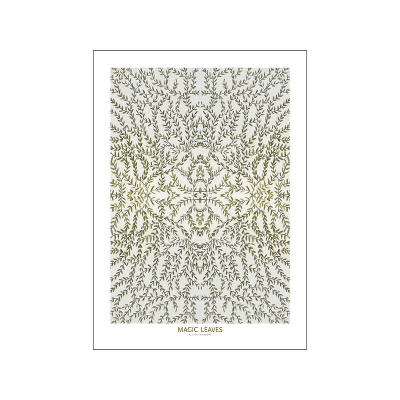 Magic Leaves — Art print by Lydia Wienberg from Poster & Frame