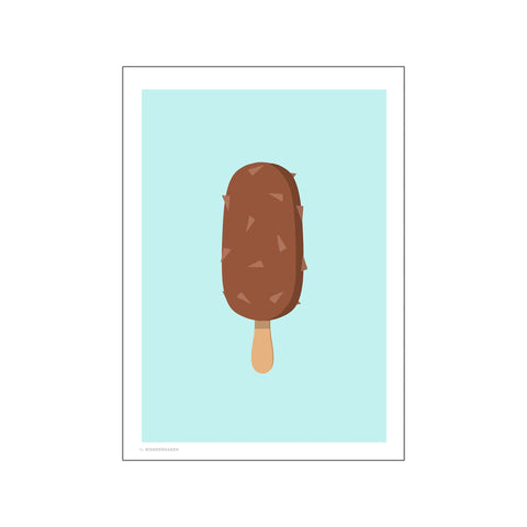 Magnum Almond — Art print by Wonderhagen from Poster & Frame