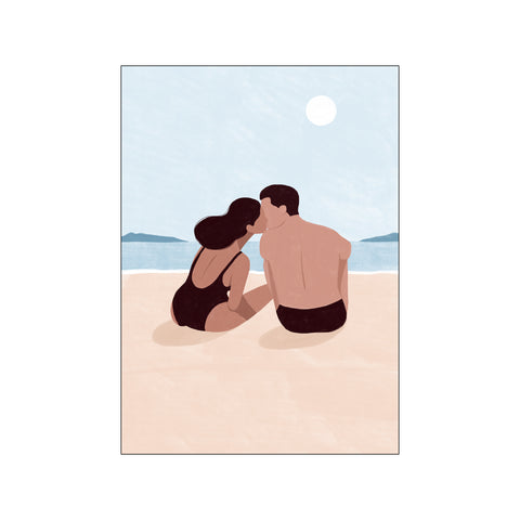 First Kiss — Art print by Maja Tomljanovic from Poster & Frame