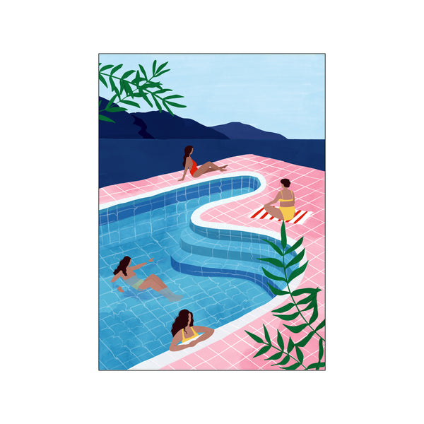 Pool Ladies — Art print by Maja Tomljanovic from Poster & Frame