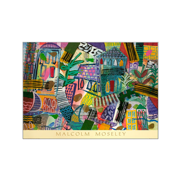 Cityscape — Art print by Malcom Moseley from Poster & Frame