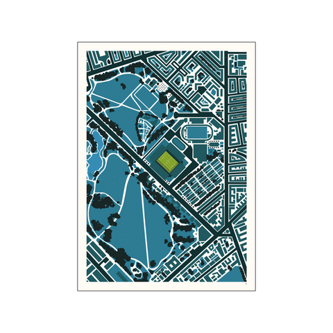 Map — Art print by TOT CPH from Poster & Frame