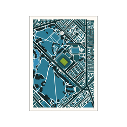 Map — Art print by TOT CPH from Poster & Frame