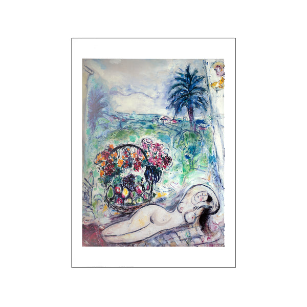 Le Grand nu a la Corbeille — Art print by Marc Chagall from Poster & Frame