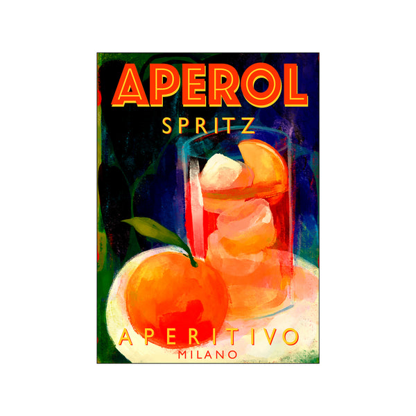 Aperol spritz — Art print by Marco Marella from Poster & Frame
