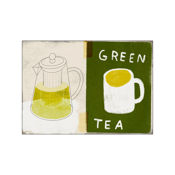 Green Tea — Art print by Marco Marella from Poster & Frame