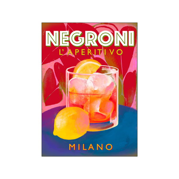 Negroni — Art print by Marco Marella from Poster & Frame