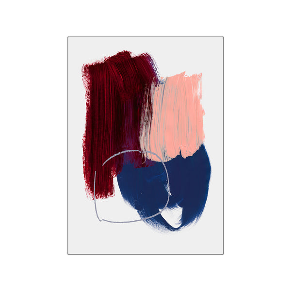 Abstract Brush Strokes 10X — Art print by Mareike Bohmer from Poster & Frame