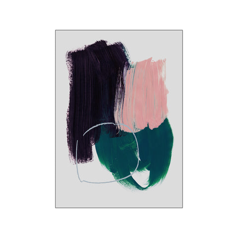 Abstract Brush Strokes 10 — Art print by Mareike Bohmer from Poster & Frame