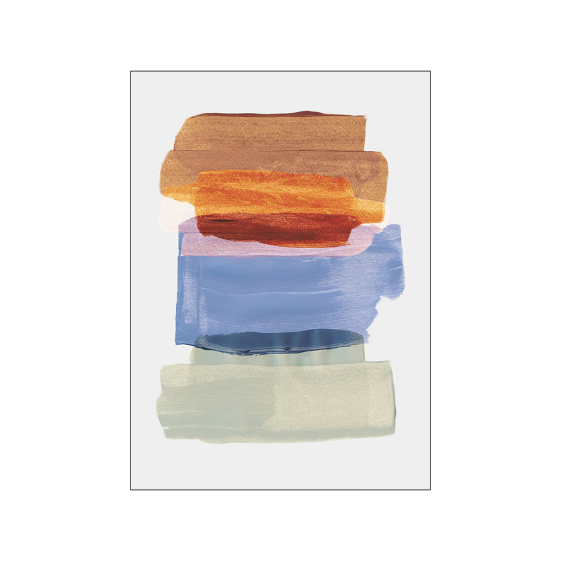 Abstract Brush Strokes 49 — Art print by Mareike Bohmer from Poster & Frame