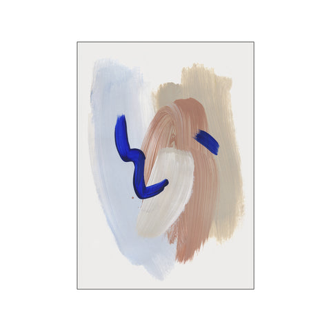 Abstract Brush Strokes 141 — Art print by Mareike Bohmer from Poster & Frame