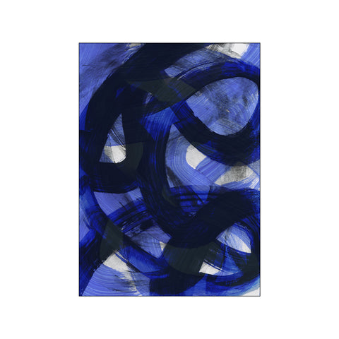 Abstract Brush Strokes 147 — Art print by Mareike Bohmer from Poster & Frame