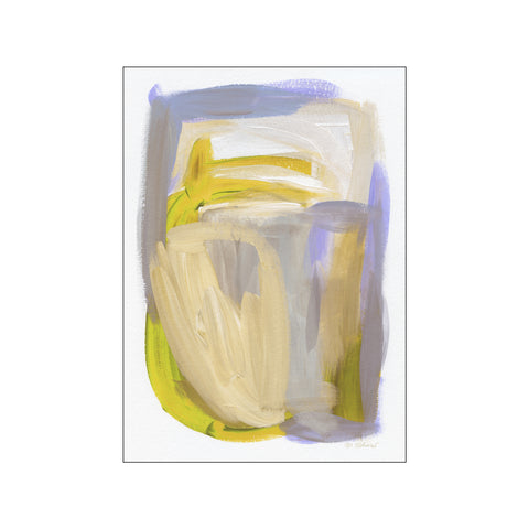 Abstract Brush Strokes 148X — Art print by Mareike Bohmer from Poster & Frame