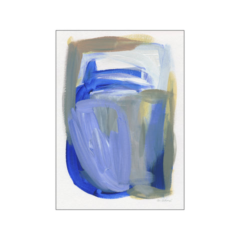 Abstract Brush Strokes 148 — Art print by Mareike Bohmer from Poster & Frame