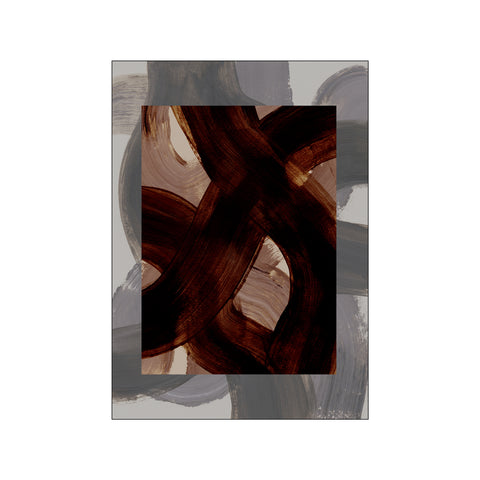 Abstract Brush Strokes 150 — Art print by Mareike Bohmer from Poster & Frame